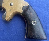 Antique 1860s AMERICAN ARMS Co. .22 -.32 RF TWIST BARREL DERRINGER WHEELER PATENT - 11 of 13