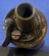 Antique TINY CASED PISTOL FLASK COLT ROOT & OTHERS 3 3/4" - 2 of 3