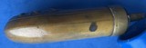 Antique CIVIL WAR ERA SINGLE SHELL POCKET CASED PISTOL POWDER FLASK - 6 of 7