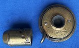 Antique CIVIL WAR ERA HOUND HEAD SNIDER SHOTGUN MUSKET POWDER FLASK - 7 of 9