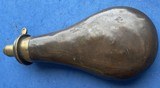 Antique 1860s BARTRAM & Co. POWDER FLASK PHEASANTS & CHICKS - 5 of 9