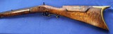 Antique J. MAGILL PERCUSSION FLINTLOCK KENTUCKY RIFLE FULL TIGER STRIPE STOCK - 18 of 20
