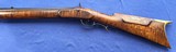 Antique J. MAGILL PERCUSSION FLINTLOCK KENTUCKY RIFLE FULL TIGER STRIPE STOCK - 12 of 20