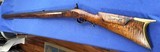Antique J. MAGILL PERCUSSION FLINTLOCK KENTUCKY RIFLE FULL TIGER STRIPE STOCK - 11 of 20