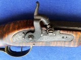 Antique J. MAGILL PERCUSSION FLINTLOCK KENTUCKY RIFLE FULL TIGER STRIPE STOCK - 4 of 20