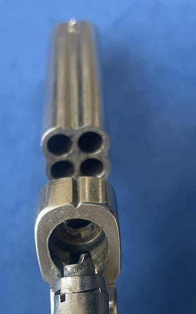 Antique 1870sSHARPS 1A .22 PEPPERBOX DERRINGER FULL NICKLE EXC. - Image 17 of 17