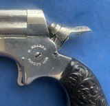 Antique 1870sSHARPS 1A .22 PEPPERBOX DERRINGER FULL NICKLE EXC. - 8 of 17