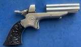 Antique 1870sSHARPS 1A .22 PEPPERBOX DERRINGER FULL NICKLE EXC. - 4 of 17