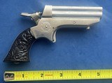 Antique 1870sSHARPS 1A .22 PEPPERBOX DERRINGER FULL NICKLE EXC. - 1 of 17