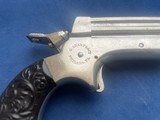 Antique 1870sSHARPS 1A .22 PEPPERBOX DERRINGER FULL NICKLE EXC. - 2 of 17