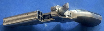 Antique 1870sSHARPS 1A .22 PEPPERBOX DERRINGER FULL NICKLE EXC. - Image 14 of 17