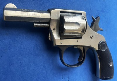 Vintage HARRINGTON & RICHARDSON LARGE SOLID FRAME .32 S&W 6 SHOT REVOLVER - Image 5 of 9