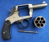 Vintage HARRINGTON & RICHARDSON LARGE SOLID FRAME .32 S&W 6 SHOT REVOLVER - Image 8 of 9
