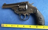 Vintage IVER JOHNSON TOP BREAK .32 S&W DA REVOLVER BLUE. - 2 of 9