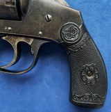 Vintage IVER JOHNSON TOP BREAK .32 S&W DA REVOLVER BLUE. - 3 of 9
