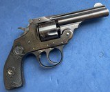 Vintage IVER JOHNSON TOP BREAK .32 S&W DA REVOLVER BLUE. - 1 of 9