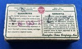 Vintage REMINGTON .25 STEVENS RF AMMO DOG BONE PARTIAL BOX 32 ROUNDS - Image 7 of 7