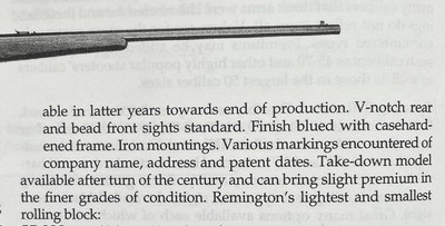 Vintage REMINGTON ROLLING BLOCK No 4 TAKE-DOWN RIFLE .32 RF OCTAGON C&R OK - Image 3 of 19