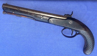 Antique KETLAND & Co. BIG BORE PERCUSSION TRADE PISTOL - Image 9 of 14