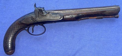 Antique KETLAND & Co. BIG BORE PERCUSSION TRADE PISTOL - Image 2 of 14