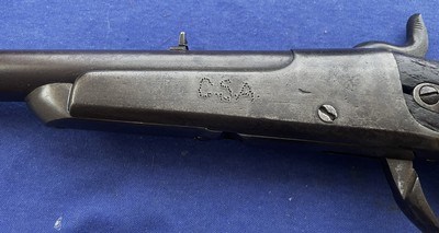Antique GALLAGER CIVIL WAR CARBINE WITH 5 CARTRIDGES CSA - Image 15 of 19