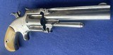 Antique SMITH & WESSON .32 RF 1 1/2 SECOND MODEL REVOLVER FACTORY IVORY GRIPS - Image 7 of 17