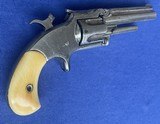 Antique SMITH & WESSON .32 RF 1 1/2 SECOND MODEL REVOLVER FACTORY IVORY GRIPS - Image 6 of 17