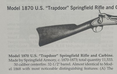 Antique 1870 SPRINGFIELD 50-70 TRAPDOOR RIFLE RESTORE, RECLAIM, PARTS - Image 2 of 19