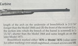 Antique 1870 SPRINGFIELD 50-70 TRAPDOOR RIFLE RESTORE, RECLAIM, PARTS - Image 3 of 19