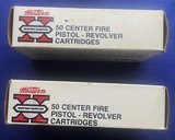 2 BOXES WINCHESTER WESTERN AMMO .38 SPECIAL 100 RNDS MID RANGE - 3 of 7