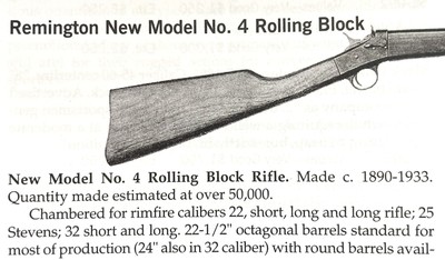Vintage REMINGTON No. 4 ROLLING BLOCK .32 RF TAKE-DOWN RIFLE - Image 2 of 18
