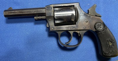 IVER JOHNSON .38 S&W DA REVOLVER FOR PARTS or DISPLAY - Image 3 of 7