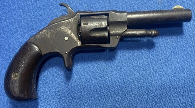 Antique OTIS SMITH PATENT 1873 .32 RF REVOLVER TO RESTORE or DISPLAY - Image 10 of 14