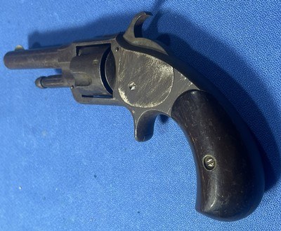 Antique OTIS SMITH PATENT 1873 .32 RF REVOLVER TO RESTORE or DISPLAY - Image 7 of 14