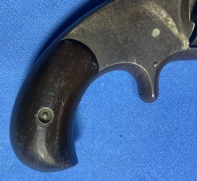 Antique OTIS SMITH PATENT 1873 .32 RF REVOLVER TO RESTORE or DISPLAY - Image 12 of 14