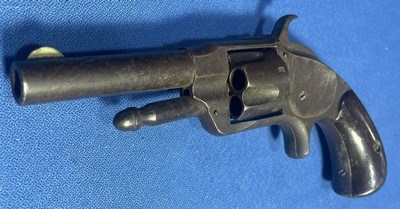 Antique OTIS SMITH PATENT 1873 .32 RF REVOLVER TO RESTORE or DISPLAY - Image 8 of 14