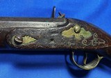 Antique OTTOMAN EMPIRE FLINT LOCK BLUNDERBUSS PISTOL RIFLE - 6 of 20