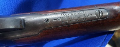 Vintage WINCHESTER MODEL 1892 LEVER ACTION .25-20 RIFLE OCTAGON FINE PLUS C&R - Image 18 of 20