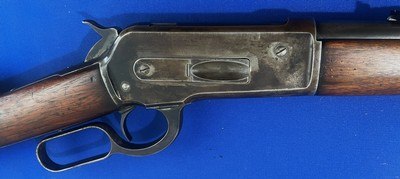 Vintage 1886 WINCHESTER SADDLE RING RIFLE .33 WCF - Image 9 of 19