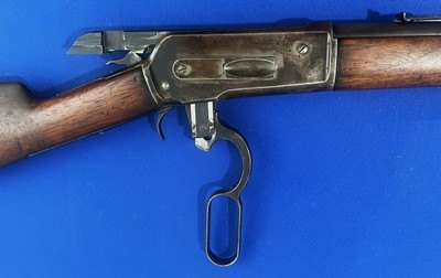 Vintage 1886 WINCHESTER SADDLE RING RIFLE .33 WCF - Image 10 of 19
