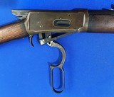 Vintage MODEL 1894 LEVER ACTION RIFLE .38-55 ROUND BBL. 1911 C&R NICE ORIGINAL - Image 11 of 15