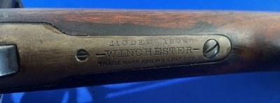 Vintage MODEL 1894 LEVER ACTION RIFLE .38-55 ROUND BBL. 1911 C&R NICE ORIGINAL - Image 12 of 15