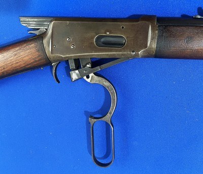 Vintage MODEL 1894 LEVER ACTION RIFLE .38-55 ROUND BBL. 1911 C&R NICE ORIGINAL - Image 11 of 15