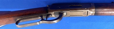 Vintage MODEL 1894 LEVER ACTION RIFLE .38-55 ROUND BBL. 1911 C&R NICE ORIGINAL - Image 10 of 15