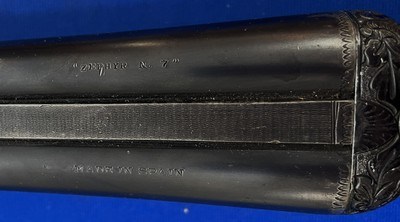 Vintage ZEPHYR No.7 SXS DOUBLE BARREL 20Ga. SHOTGUN STOEGER ARMS IMPORT - Image 11 of 20