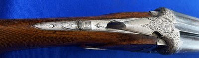 Vintage FRENCH ST. ETIENNE DOUBLE SxS 16 Ga. SHOTGUN C&R OK - Image 7 of 19