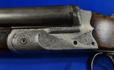 Vintage FRENCH ST. ETIENNE DOUBLE SxS 16 Ga. SHOTGUN C&R OK - Image 4 of 19