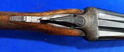 Vintage V. BERNARDELLI DOUBLE SxS 12 Ga. SHOTGUN 1964 C&R OK - Image 11 of 15