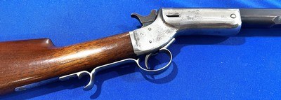 Antique STEVENS TIP-UP SPORTING RIFLE .22 SHORT FINE + COND. - Image 3 of 17