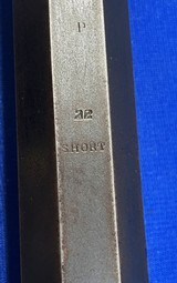 Antique STEVENS TIP-UP SPORTING RIFLE .22 SHORT FINE + COND. - Image 17 of 17